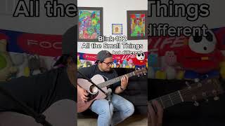 Blink 182 all the small things acoustic guitar [upl. by Kosaka]