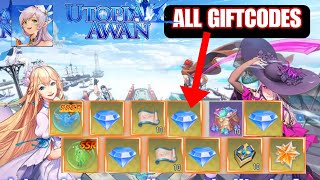 Utopia Awan amp All 6 Giftcodes  6 Free Codes Utopia Awan  How to Redeem Code [upl. by Varipapa]