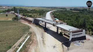 23092024  Reconstruction of the Petarch  Dragoman railway line in Bulgaria [upl. by Eibbob]