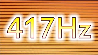 417 hz  Facilitates change  Solfeggio Frequency Sine Wave [upl. by Mellins767]