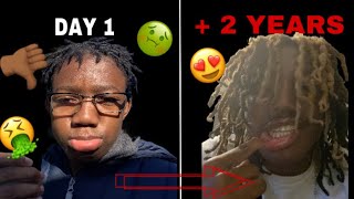 My Dreadlock Journey  2 Year Transformation IMMACULATE GROWTH [upl. by Albertina]