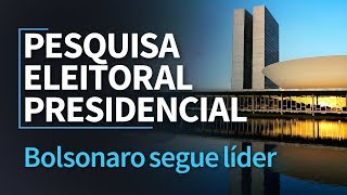 Pesquisa de intenção BTGFSB Bolsonaro lidera e Haddad em 2° lugar [upl. by Atiuqan]