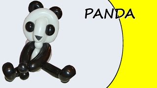 Palloncino modellabile  Panda  Sculture di palloncini LA FLO [upl. by Anytsirhc617]