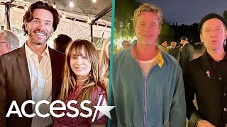 Brad Pitt Joins Kaley Cuoco amp Tom Pelphreys Epic Baby Shower [upl. by Kcolttam]