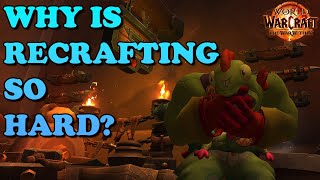 Why is Recrafting so Hard Crafters need to know this [upl. by Eneg]