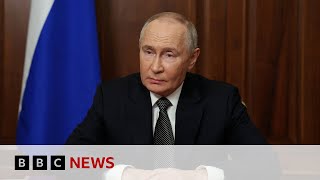 Vladimir Putin warns West as Russia hits Ukraine with new missile  BBC News [upl. by Sissel753]