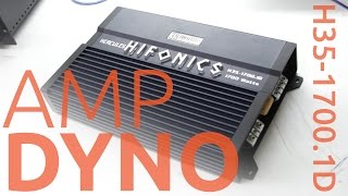 Hifonics H3517001D Amplifier Dyno Test  SMD DAmore AD1 [upl. by Romilly]