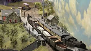 Kirkby Stephen West OO Gauge Model Railway [upl. by Aryt]