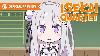 ISEKAI QUARTET  OFFICIAL PREVIEW [upl. by Kaz]