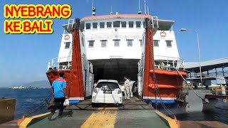 PART 16  MENYEBRANG KE BALI NAIK KAPAL FERRY  PEMANDANGANNYA CIAMIK  KETAPANG  GILIMANUK [upl. by Airlie219]