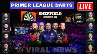 Premier League Darts  Night 16  Live Darts Premier League [upl. by Ellinad]