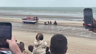 K9 Malinois Jumps from Helicopter  Intense Beach Training at K9 Day 2024 Koksijde [upl. by Enelyam]