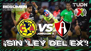 Resumen y goles  América vs Atlas  AP2023J4  Liga Mx  TUDN [upl. by Llebanna]