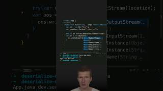 How To Deserialize an Object java shorts coding airhacks [upl. by Oicatsana19]