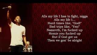 Kendrick Lamar  Alright LyricsampAudio [upl. by Bibi464]