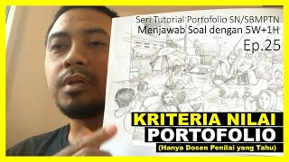 Cara Membuat Portofolio SNMPTN  SBMPTN  Kriteria Peniliaian Gambar Suasana  Waluyohadi [upl. by Aicssej]