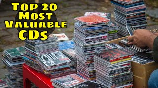 Top 20 Most Valuable Compact Discs CDs [upl. by Rehpetsirhc]