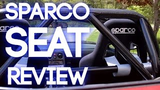 Review Sparco Racing Seat Sprint V [upl. by Sorensen]