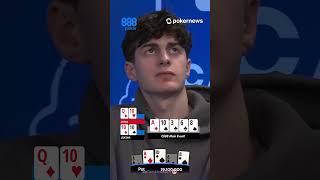 MAIN EVENT WINNING HAND  888Poker Main Event  888poker Shorts [upl. by Etnohc292]