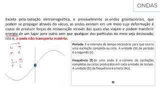 O QUE SÃO ONDAS  AULA 1  ONDULATÓRIA [upl. by Darnell]