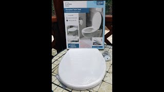 Lidl Loo Duroplast Toilet Seat Livarno DIY Swap How to replace toilet seat [upl. by Enehpets]