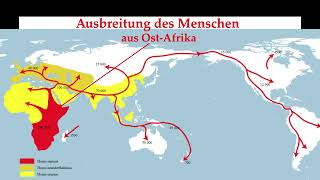 Ausbreitung des Menschen [upl. by Aneala]