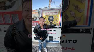 Japan Vending Machine Dessert🍦couple couplegoals girlfriend foodie foodies foodlover travel [upl. by Mandie]