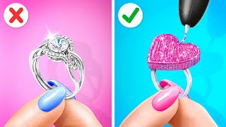 BRILLIANT 3D PEN CRAFTS  Making Jewelry Accessories Simple Homemade Ideas by 123 GO SCHOOL [upl. by Ellesor]