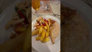 Mein Abendessen Valentin Park Club Hotel Mallorca Paguera [upl. by Anemolihp833]