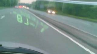 Speed Test on Hyosung GT125R 2 [upl. by Ocirne]