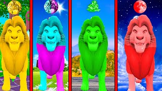 1 ELEMENTAL LION to 1000000000 in GTA 5  SIMMBA THE LION KING [upl. by Hsima]