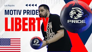 Motiv Pride Liberty Bowling Ball Review Motiv amp Luis Just Works [upl. by Bej]