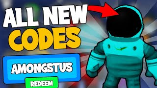 ALL NEW AMONGST US CODES April 2021  ROBLOX Codes SECRETWORKING [upl. by Drescher]