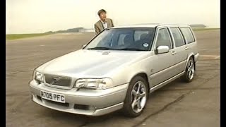 Volvo V70 R Minitest  Top Gear 1997 Tiff Needell [upl. by Eidod636]