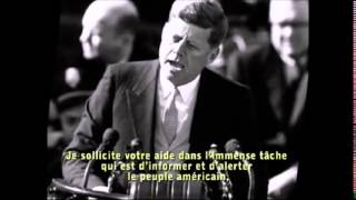 Discours de Dallas de Kennedy avant son assassinat en 63 Propos énigmatiques et compromettants [upl. by Anauqed]