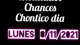 Resultado Chontico Día Lunes 8 De Noviembre De 2021 Sorteo chonto millonario [upl. by Eidnim]