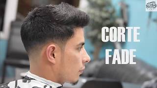 CORTE FADE PASO A PASO  DESVANECIDO PARA HOMBRE [upl. by Kin393]