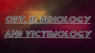 Opt II PENOLOGY AND VICTIMOLOGYPREVIOUS YEAR QUESTION PAPERSKSLUlegaleducationfirm [upl. by Olsewski]