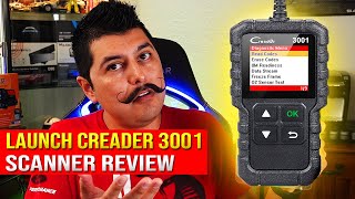 Launch Creader 3001 OBD2 Scanner Diagnostic Tool Code Reader Live Data Smog Readiness Etc [upl. by Conlon]