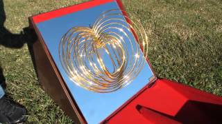 Original Yaacov Agam Kinetic Art Sculpture Moving Beating Heart [upl. by Elbertine]