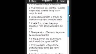 Sequence of operation  faultfinding app [upl. by Peednus]