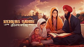 FAST Speed  Rehraas Sahib Paath  Read Along  Relaxing Soothing Speed  Bhai Harinder Singh JiNKJ [upl. by Elak477]