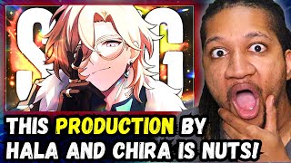 HalaCG x Chira  “Gambler” Honkai Star Rail Song  Reaction [upl. by Berard]