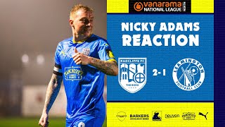 RFC  Leamington PostMatch Reaction  Nicky Adams [upl. by Sirromal]