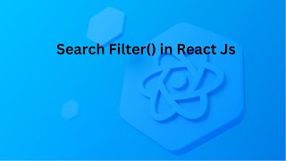 React Tutorial 6 Search Filter in React [upl. by Amitarp]