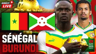 🔴SENEGAL  BURUNDI 20  QUALIFICATIONS CAN 2025 [upl. by Ahsa]