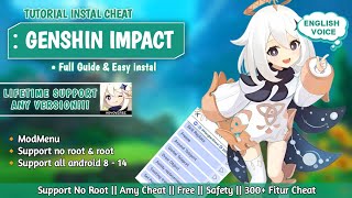 Tutorial how to instal GENSHIN IMPACT cheat Android No root  300Fitur Work [upl. by Odraude]