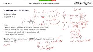 CISI Corporate Finance Technical Foundations Chapter 1 Part 4 [upl. by Orestes147]