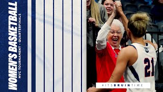 Belmont Womens Basketball  MVC Tournament Quarterfinals [upl. by Ymmac]