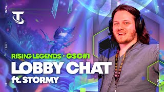 EMEA Rising Legends  Lobby Chat with Stormy  Teamfight Tactics [upl. by Annayek]